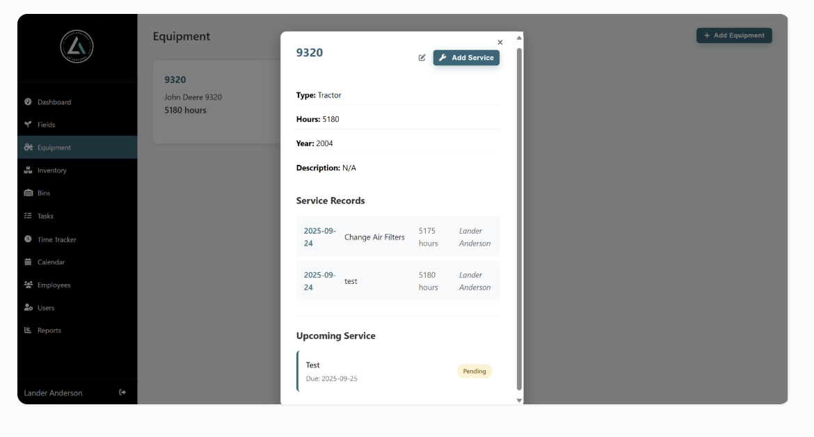 Equipment Management